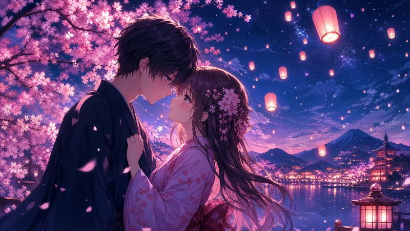 熟女人妻动漫-【熟女人妻动漫】花火之夜·唯美恋爱动漫短片